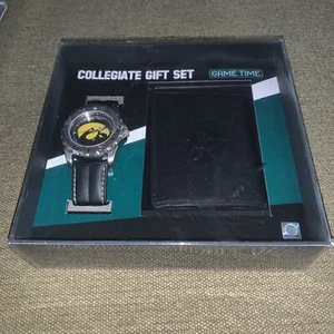 Iowa Hawkeyes, Men's Gift Set, Watch and Wallet Combo. Game Time. New ! - Picture 1 of 4