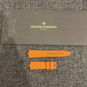 Correa de goma naranja Vacheron Constantin con pasador de conexión - Imagen 1 de 3