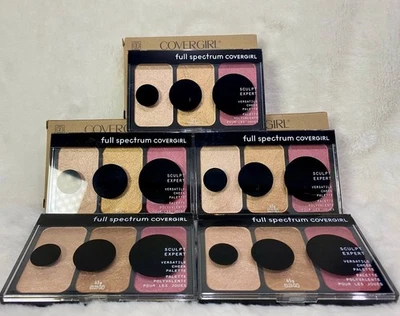 Covergirl Full Spectrum Sculpt Expert- Multiuse Cheek Palette, Rose Rush 6.5g - Image 1 of 3