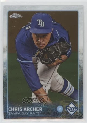2015 Topps Chrome Chris Archer #152 - Image 1 of 2