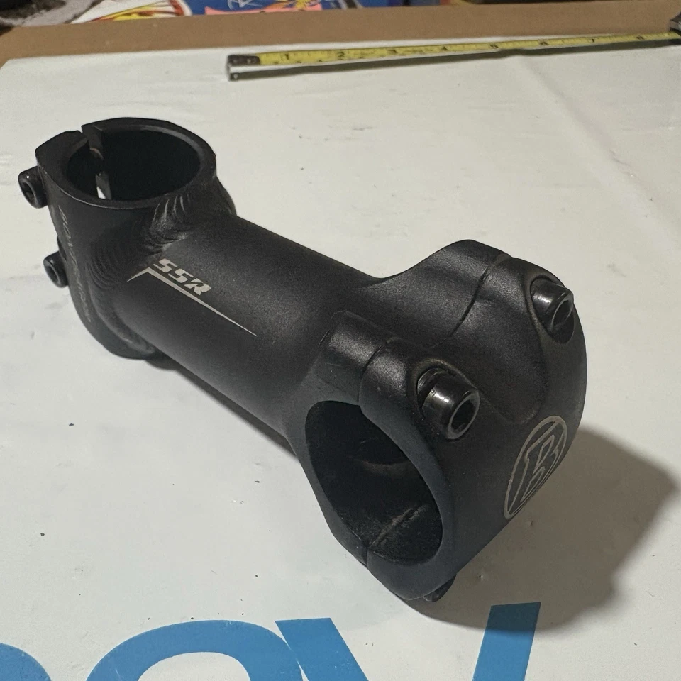 BONTRAGER  SSR 1-1/8" x 90 mm x 31.8mm 10 degree Threadless Bike Stem Black used - Image 1 of 4