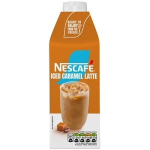 Nescafe Iced Coffee Simply Shake, Pour And Enjoy  750ml - Iced Caramel Latte - Picture 1 of 7