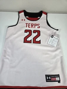 Jersey reversible Matyland Terrapins Under Armour AF Baseline talla grande rojo blanco - Imagen 1 de 14