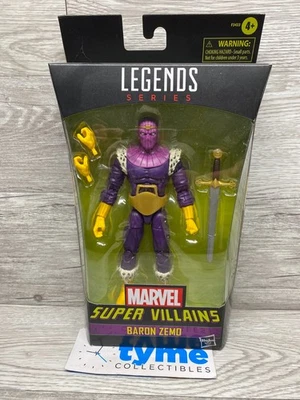 Marvel Legends Series Super Villanos - Figura Barón Zemo Exclusiva de Walgreens Nueva Foto 1 de 3