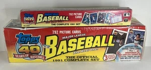 1991 Topps Complete Set Factory Sealed Lot Full Size and Micro Chipper Jones RC - Picture 1 of 2