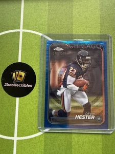 2024 Topps Chrome Devin Hester Blue Sonar Refractor /150 Bears - Bild 1 von 1