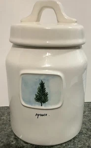 Colección artesanal Rae Dunn de abeto magenta bote de árbol de Navidad - Imagen 1 de 3