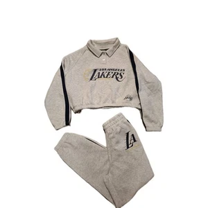 Damen Bershka NBA Anzug Set Pullover + Hose Größe 36/38 S - Bild 1 von 3