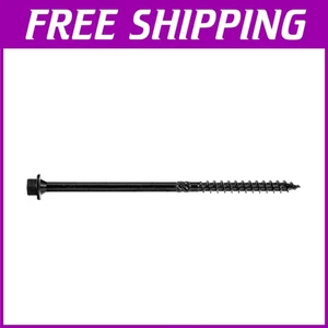 Heavy Duty Black Timber Screws - Exterior Coated (50 Count) - Picture 1 of 6