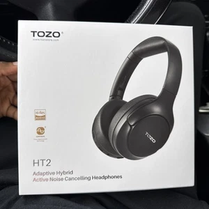 TOZO HT2 Hybrid Active Noise Cancelling Headphones Over Ear Headset (Renew) - Picture 1 of 5