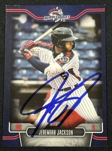 Jeremiah Jackson Signed 2024 Choice Rumble Ponies Autographed Auto Card Orioles - Picture 1 of 1