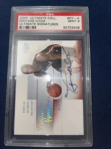 2003 DWYANE WADE UD Ultimate Collection Signatures Autograph Auto Rc PSA 9 Mint - Picture 1 of 2