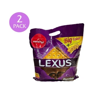Munchy’s LEXUS Sandwich Calci Cracker con Crema al Cioccolato 418g - 2 Confezioni - Foto 1 di 3