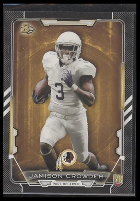 2015 Bowman Rookies Black Jamison Crowder RC #86 Washington Redskins - Image 1 of 2