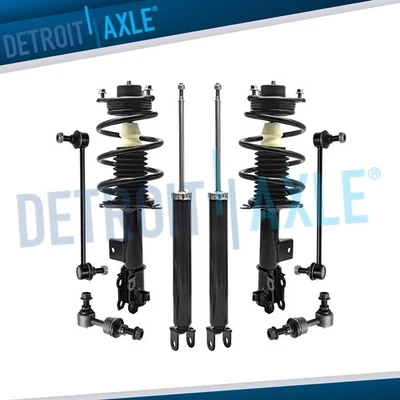 Puntales delanteros con muelle helicoidal amortiguadores traseros barras estabilizadoras para Hyundai Sonata Kia Optima Foto 1 de 4