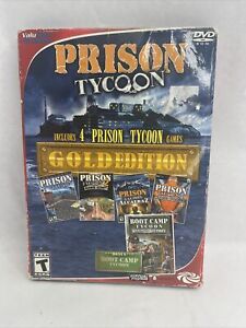 Prison Tycoon GOLD EDITION PC New Sealed 4 Games Gold Edition 
