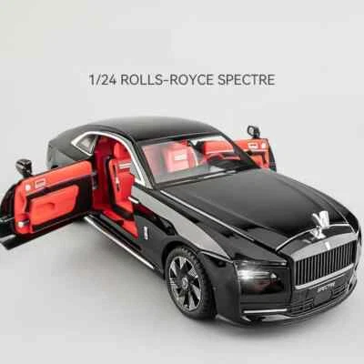 1:24 Rolls-Royces Spectre Alloy Diecast Toy Car Model Sound Light Toy Vehicle - Image 1 of 4
