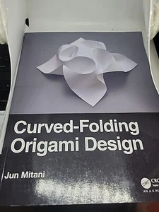 Curved-Folding Origami Design by Jun Mitani (English) Paperback Book - Bild 1 von 2