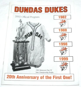 Programa Oficial Dundas Dukes 2002 - Imagen 1 de 2