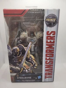 Transformers The Last Knight STEELBANE Deluxe Class (Premier Edition) Complete - Picture 1 of 4