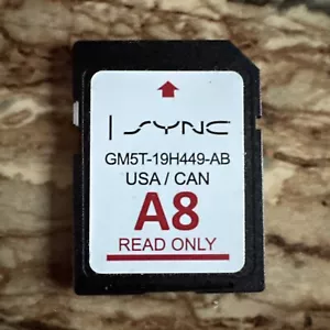 Ford Lincoln Navigation SD Memory Card US Canada GM5T-19H449-AB A8 - Picture 1 of 2