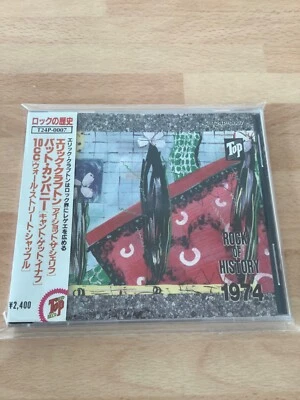 Various - Rock Of History 1974 - Rare 🇯🇵 Japan CD  Compilation + OBI Strip Foto 1 de 4