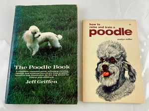 Lot of 2 Poodle Books, How to Raise and Train a Poodle, Miller and Poodle Book - Picture 1 of 11