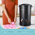 Soap Melter 12L Soap Making Heater Melting Machine Pouring Spout DIY Crafts Arts