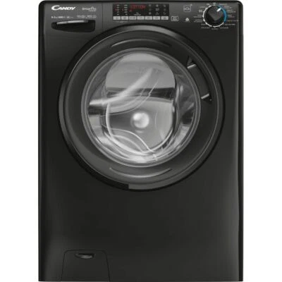 Candy CSOW4856TWMBB680 Free Standing Washer Dryer 8Kg 1400 rpm Black D Rated - Image 1 of 4
