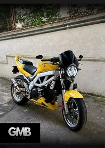 FARO UNIVERSALE TONDO A LED DA 7 POLLICI 180 CM IN METALLO PER MOTO SUZUKI - Foto 1 di 6