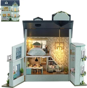 SALE Spilay 1/24 Puppenhaus DIY Kit Mini Homestead Serie "WARM HOUSE" NEU - Bild 1 von 7