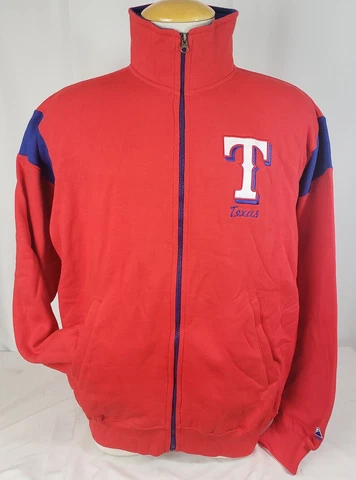 Brand New Majestic MLB Texas Rangers Sweatshirt Men's Large Cover