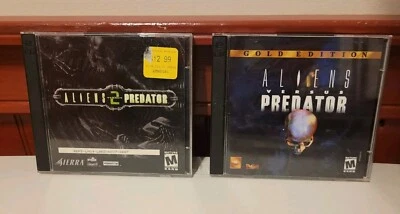 Aliens Vs Predator: Gold Edition & Versus II PC CD-ROM Game  - Image 1 of 3