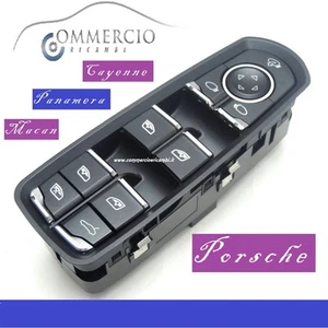 Porsche Cayenne Panamera Macan Power Window Switch from 2009 New - Foto 1 di 1