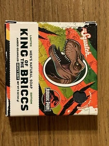 Jabón Dr Squatch King Of The Briccs Jurassic Park Collaboration Edición Limitada - Imagen 1 de 1