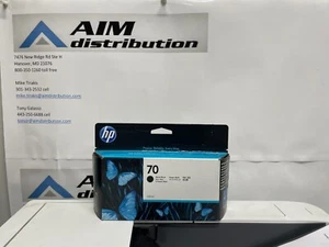 Original HP C9448A Neu 70 Matt Schwarz Tinte Z2100 Z3100 Z3200 Z5200 Datum: 12/21 - Bild 1 von 1