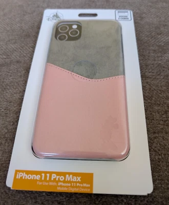 Funda de teléfono Disney Minnie Mouse Silhouette iPhone 11 Pro Max con estuche de cuero para tarjetas Foto 1 de 3