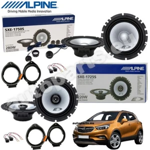 Kit 6 Casse Altoparlanti Alpine Anteriori e Posteriori per Opel Mokka dal 2013 - Imagen 1 de 11