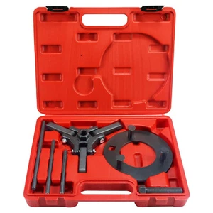 Harmonic Balancer Damper Pulley Puller Removing Repairing Garage Tool Set - Picture 1 of 9