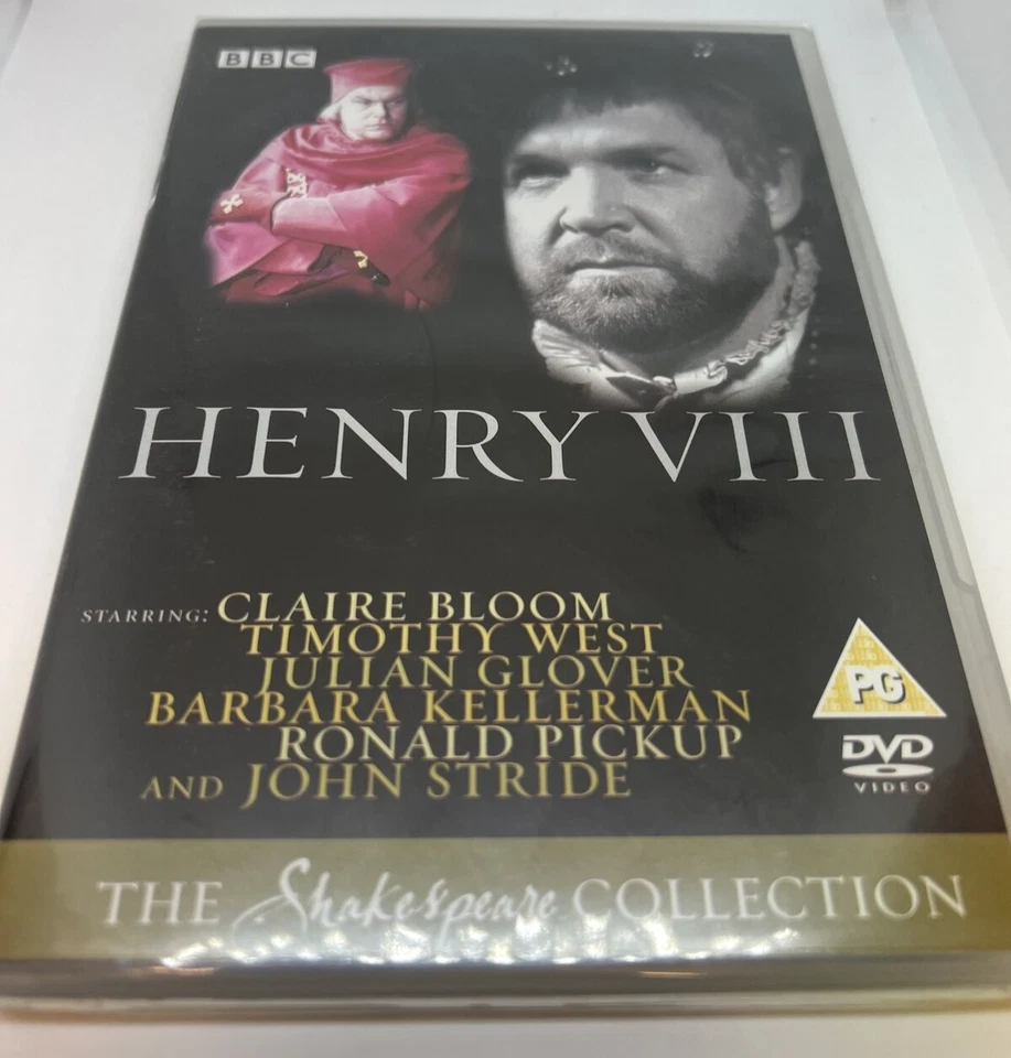 Henry 8 VIII DVD Claire Bloom BBC Shakespeare Collection Original UK Rel R2