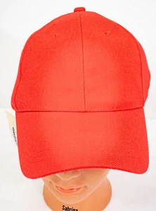 Baseball Caps Plain Sports Stretchy Visor Hat Polo Red Trucker Hats - Imagen 1 de 7