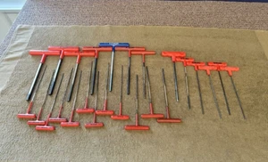 25 Allen T-Handle Hex Key Wrench Set Sae - Picture 1 of 24