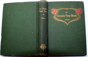 JT Hodbson 1906/7 DAS LINCOLN JAHRBUCH Zitate ~ Texte Schriften ~ Poesie - Bild 1 von 6