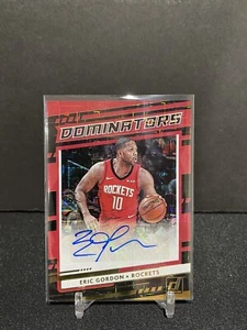 2020 Donruss Choice Eric Gordon Dominators Auto Black Mojo 1/1 - Picture 1 of 3