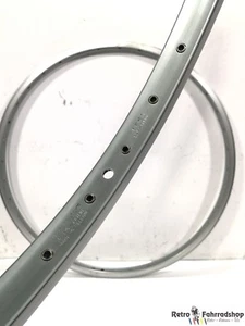 2x Alesa Made in Belgium MTB 36h Felgen in Graugrün Vintage BJ 1989 RAR 26x1,75" - Picture 1 of 12