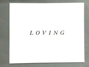 LOVING Movie FYC Press Book 2016 Promo - Picture 1 of 12