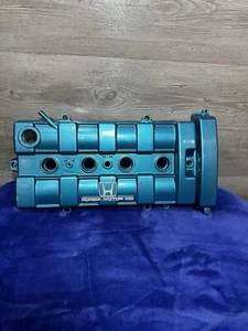 90-93 Acura Integra B18A1 Valve Cover Tahitian Green Pearl Honda B Series Custom - Picture 1 of 16