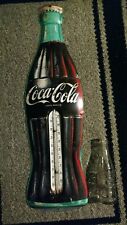 Vintage Coca-Cola (Large) Thermometer 29x9 Inch works great. 