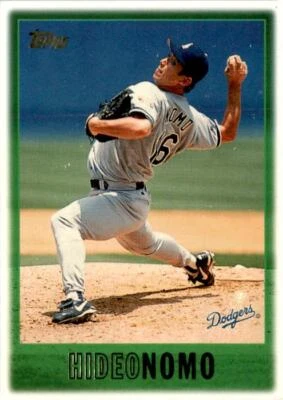 1997 Topps #440 Hideo Nomo - Image 1 of 2