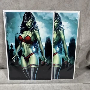 Zombie Tramp #58 Jamie Tyndall Kickstarter Variant Set NM 2023 NEW - Picture 1 of 3